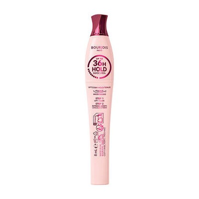 Bourjois Twist, Lift & Freeze Mascara - Řasenka pro prodloužení a natočení řas 8 ml 001 Ultra Black