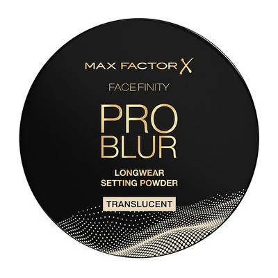 Max Factor Facefinity Pro Blur Longwear Setting Powder - Transparentní pudr Translucent
