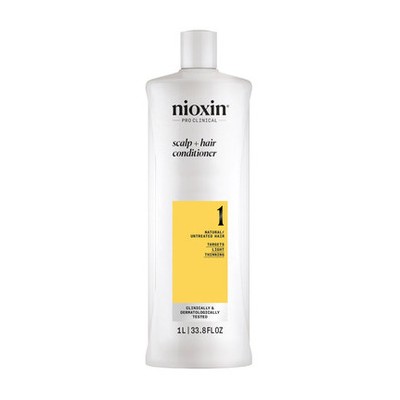 Nioxin System 1 Scalp + Hair Conditioner - natural hair prone to falling 300ml
