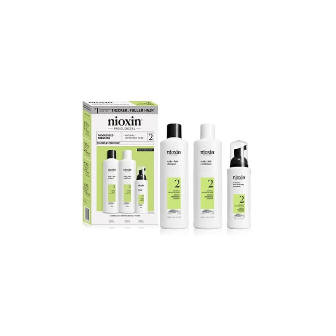 Nioxin System 2 Big Set - Sada péče pro jemné a řídnoucí vlasy