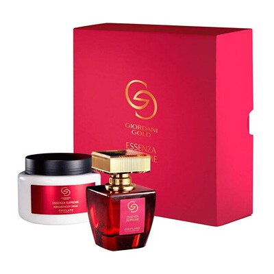 Oriflame Giordani Gold Essenza Supreme Dárková sada EDP 50 ml a tělový krém 250 ml