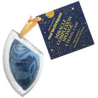 Real Techniques Miracle Foundation Sponge + Case - Zázračná houbička na make-up + pouzdro