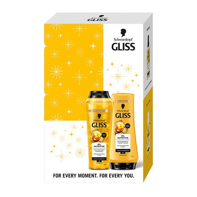 Schwarzkopf Professional Gliss Kur Oil Nutritive Box - Dárková sada