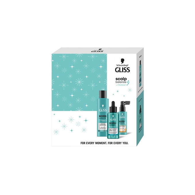 Schwarzkopf Professional Gliss Kur Scalp Balance Box - Dárková sada
