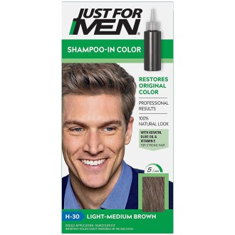 Just For Men Gel Color - Barva na vlasy pro muže 0ml H30 Light Medium