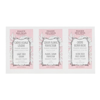 Panier des Sens Radiant Peony Skin Sample Trio