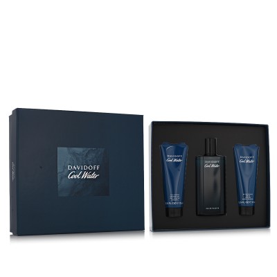 Davidoff Cool Water for Men EDT 125 ml + ASB 75 ml + SG 75 ml – kvepalų rinkinys vyrams