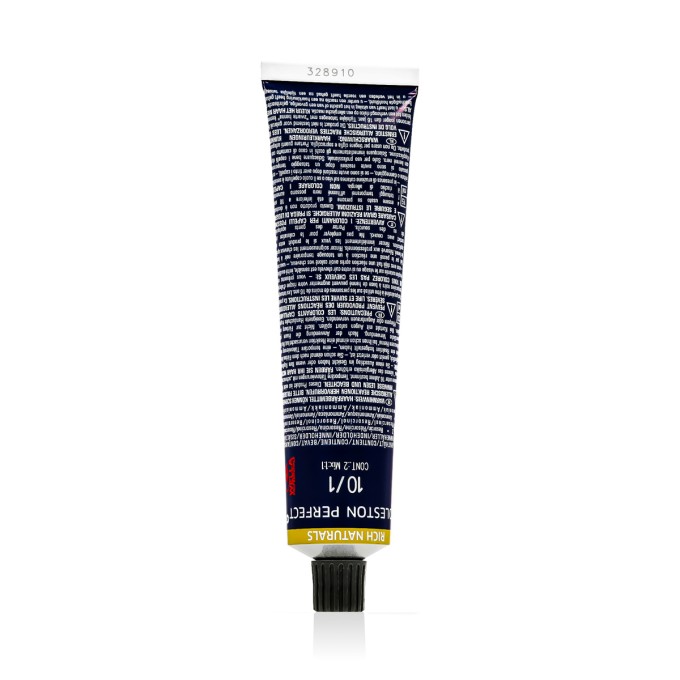 Wella Koleston Perfect Me+ Rich Naturals (10/1 Lightest Blonde Ash) plaukų dažai, 60 ml