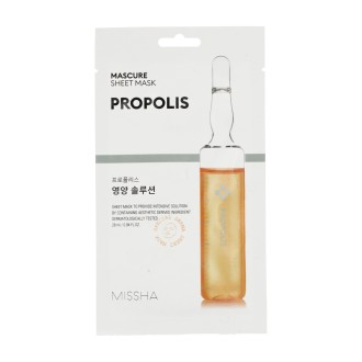 MISSHA Mascure Nutrition Solution Sheet Propolis kaukė, 28 ml