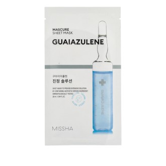 MISSHA Mascure Sheet Guaiazulene kaukė, 28 ml