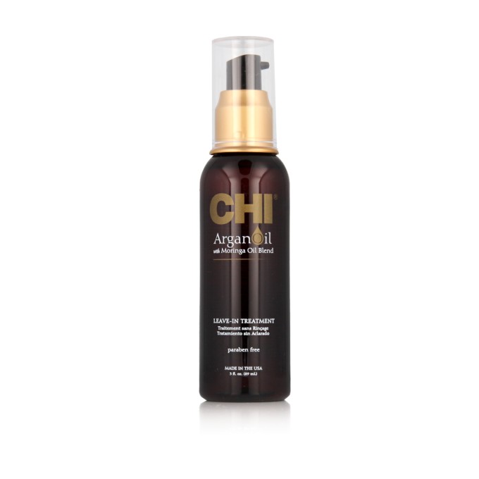 Farouk Systems CHI Argan Leave-In Treatment drėkinamasis plaukų aliejus, 89 ml