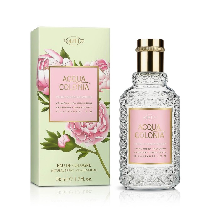 4711 Acqua Colonia Peony & Sandalwood EDC kvepalai unisex, 50 ml