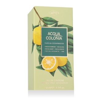 4711 Acqua Colonia Yuzu & Cedarwood EDC kvepalai unisex, 50 ml