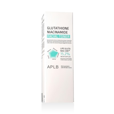 APLB Glutathione Niacinamide Facial šviesinamasis veido tonikas, 160 ml