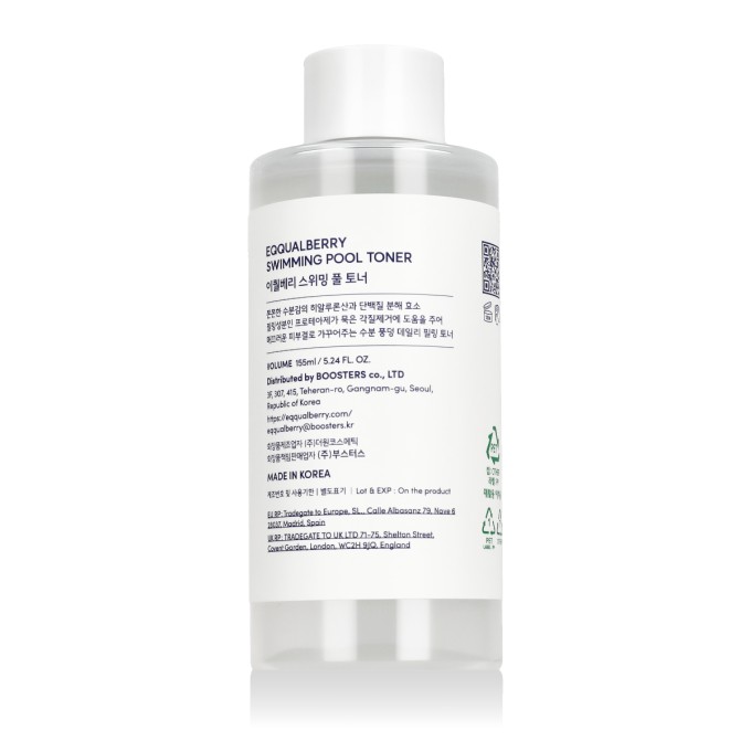 Eqqualberry Swimming Pool drėkinamasis veido tonikas, 155 ml
