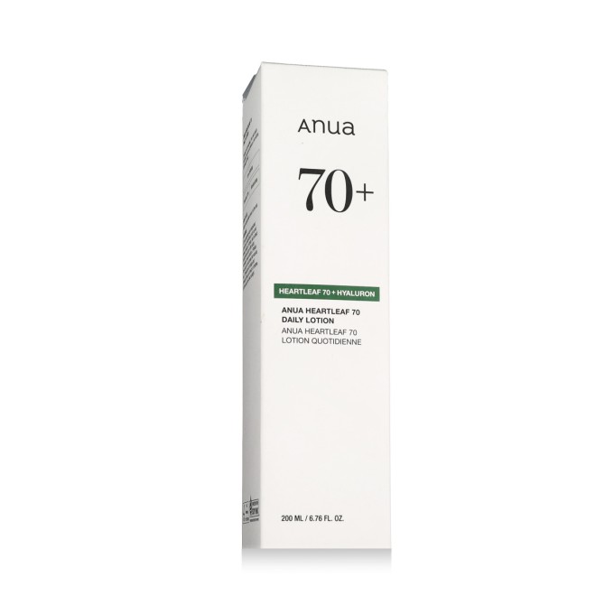 Anua Heartleaf 70% Hyaluron Daily odos losjonas, 200 ml
