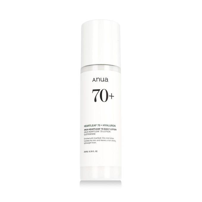 Anua Heartleaf 70% Hyaluron Daily odos losjonas, 200 ml
