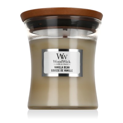 WoodWick Mini Hourglass Candles Vanilla Bean 85 g (color defect) kvapioji žvakė, 85 g