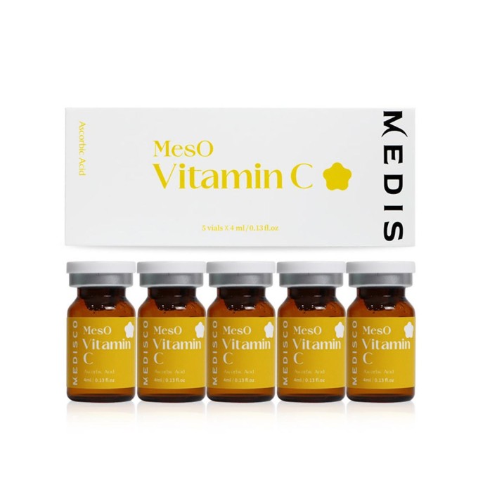 Medisco Meso Vitamin C For Micro-Needling Mesotherapy System 5 x 4 ml veido serumas, 20 ml