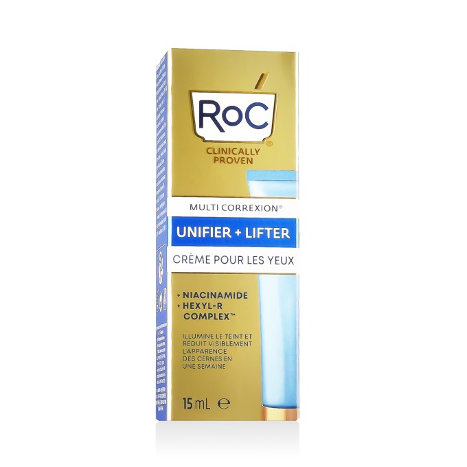 RoC Multi Correxion®️ Even Tone + Lift Eye paakių kremas nuo raukšlių, 15 ml