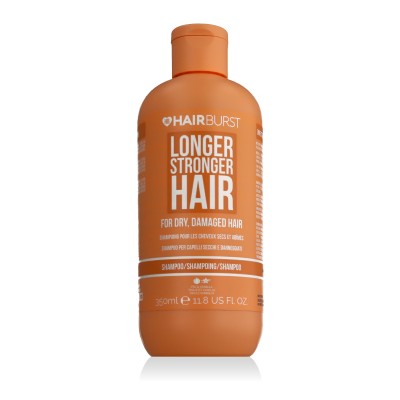 HAIRBURST Longer Stronger Hair For Dry, Damaged Hair drėkinamasis šampūnas pažeistiems plaukams, 350 ml
