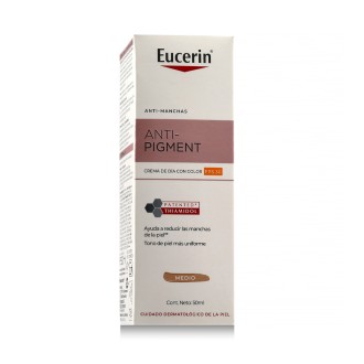 Eucerin Anti-Pigment Day Care SPF 30 (Medium) dieninis kremas su apsauga nuo saulės, 50 ml