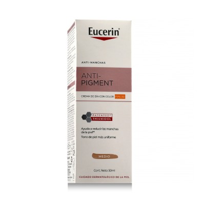 Eucerin Anti-Pigment Day Care SPF 30 (Medium) dieninis kremas su apsauga nuo saulės, 50 ml