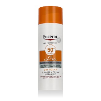 Eucerin Sun Protection Oil Control Sun Gel- SPF 50+ veido kremas su SPF, 50 ml