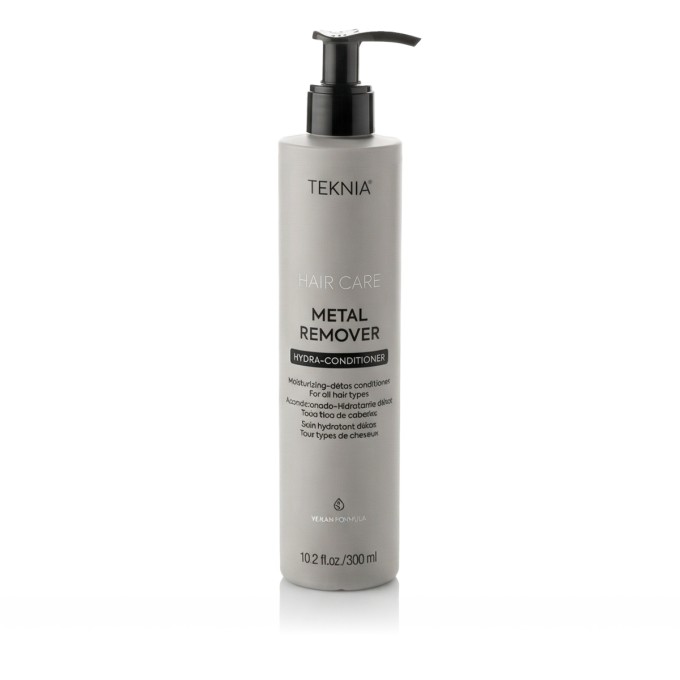 Lakme Teknia Hair Care Metal Remover Hydra drėkinamasis kondicionierius, 300 ml