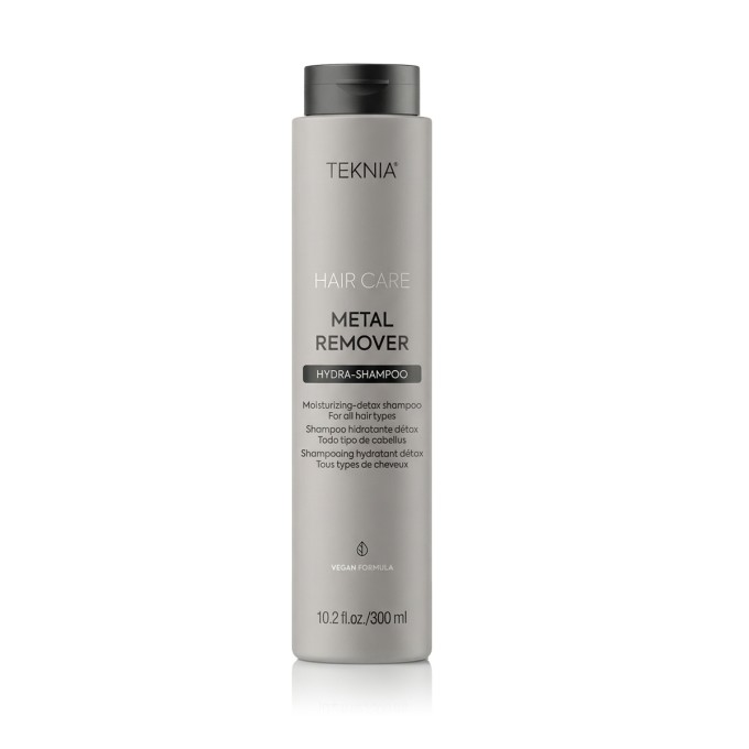 Lakme Teknia Hair Care Metal Remover Hydra drėkinamasis šampūnas, 300 ml