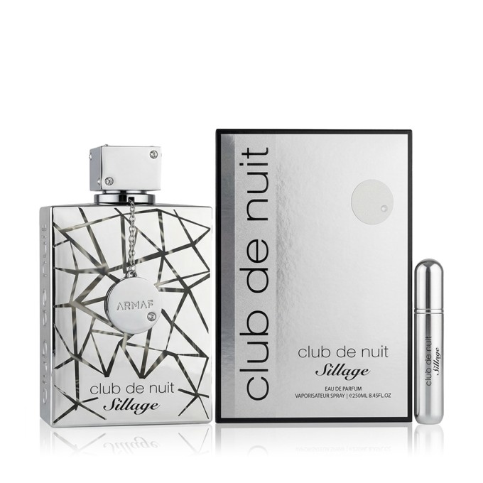Armaf Club de Nuit Sillage EDP 250 ml + Pocket Spray Refillable 5 ml – unisex kvepalų rinkinys