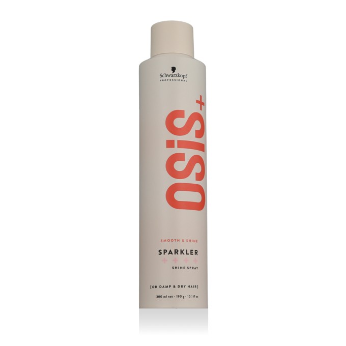 Schwarzkopf Professional Osis+ Sparkler Smooth & Shine nenuplaunamas plaukų purškiklis, 300 ml