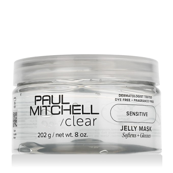 Paul Mitchell Sensitive Clear Jelly drėkinamoji plaukų kaukė, 202 g