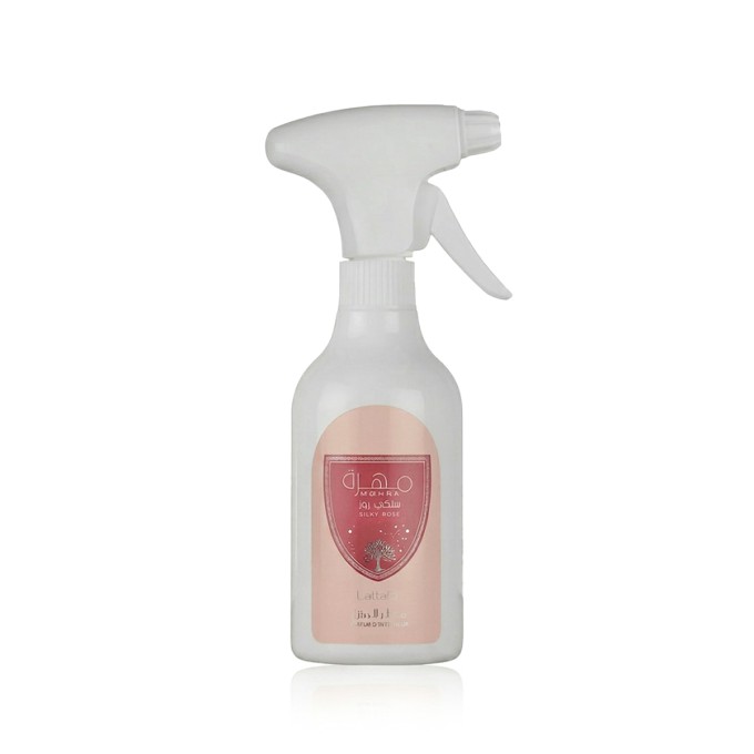 Lattafa Mohra Silky Rose Room spray 450 ml (moterims)