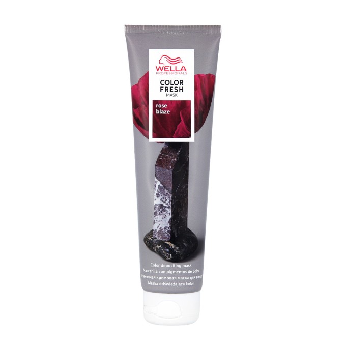 Wella Professional Color Fresh - Rose Blaze spalvą suteikianti plaukų kaukė, 150 ml