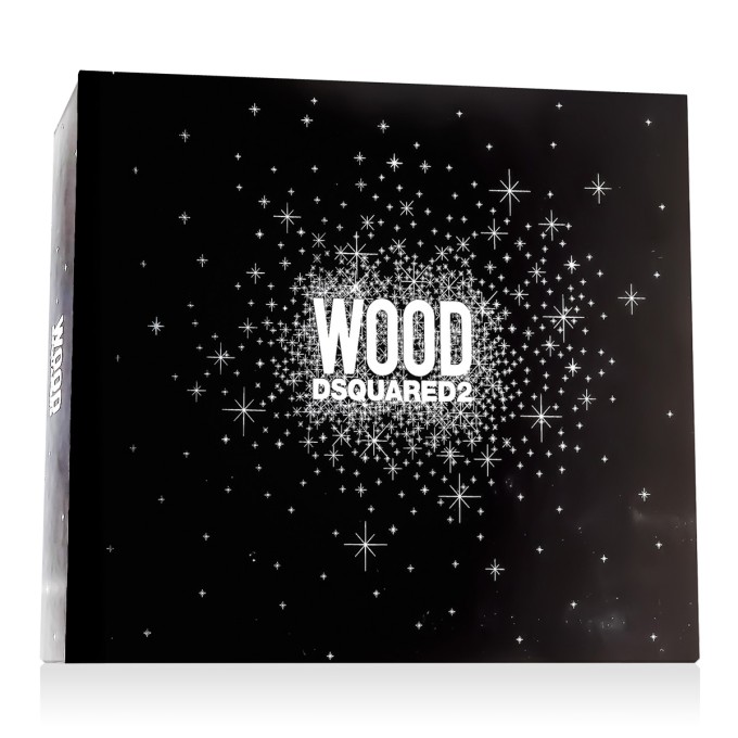 Dsquared2 Wood for Him EDT 100 ml + ASB 100 ml + SG 100 ml – kvepalų rinkinys vyrams