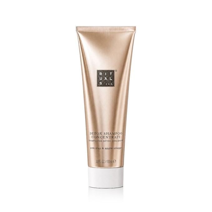 Rituals Hair Care Collection Detox Concentrate Pink Clay & Apple Vinegar valomasis šampūnas, 100 ml