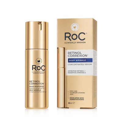 RoC Retinol Correxion®️ Deep Wrinkle Concentrated serumas nuo raukšlių, 30 ml