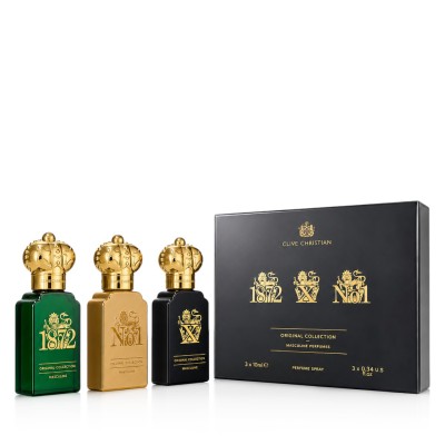 Clive Christian Masculine Perfumes Parfum Miniature 3 x 10 ml vyrams