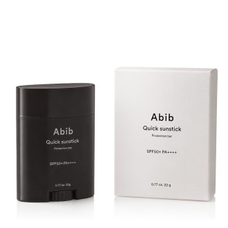 Abib Quick Protection Bar SPF 50+ PA++++ apsauginė priemonė nuo saulės pieštuko formos, 22 g