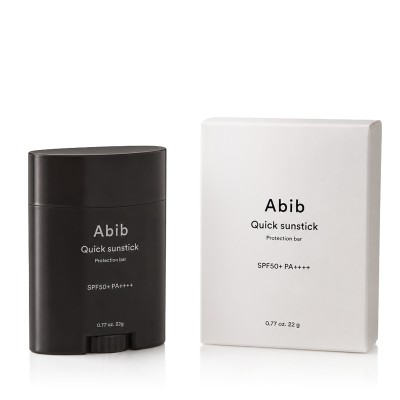 Abib Quick Protection Bar SPF 50+ PA++++ apsauginė priemonė nuo saulės pieštuko formos, 22 g
