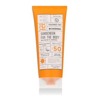 ECOOKING Moisturising For The Body SPF 50 apsauginė priemonė nuo saulės, 200 ml