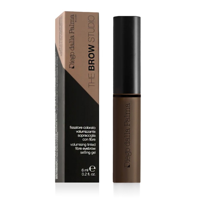 Diego Dalla Palma The Brow Studio Volumising Tinted Fibre Eyebrow Setting Gel (28 Ash) 6 ml