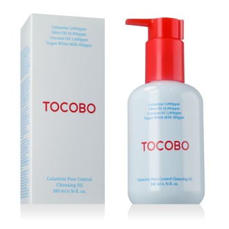 TOCOBO Calamine Pore Control valomasis aliejus, 200 ml