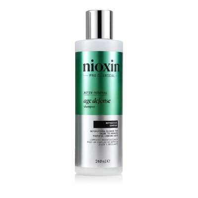 Nioxin Activ-Renewal Age Defense valomasis šampūnas, 240 ml