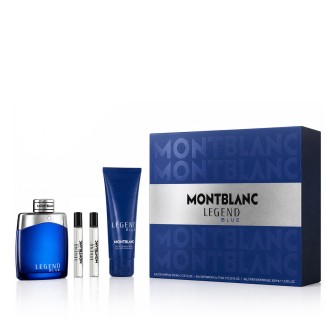 Montblanc Legend Blue EDP 100 ml + EDP MINI 2 x 7,5 ml + SG for Body & Hair 100 ml – kvepalų rinkinys vyrams