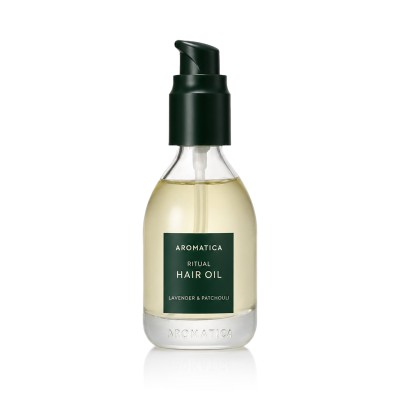 Aromatica Ritual Hair Lavender & Patchouli drėkinamasis plaukų aliejus, 50 ml