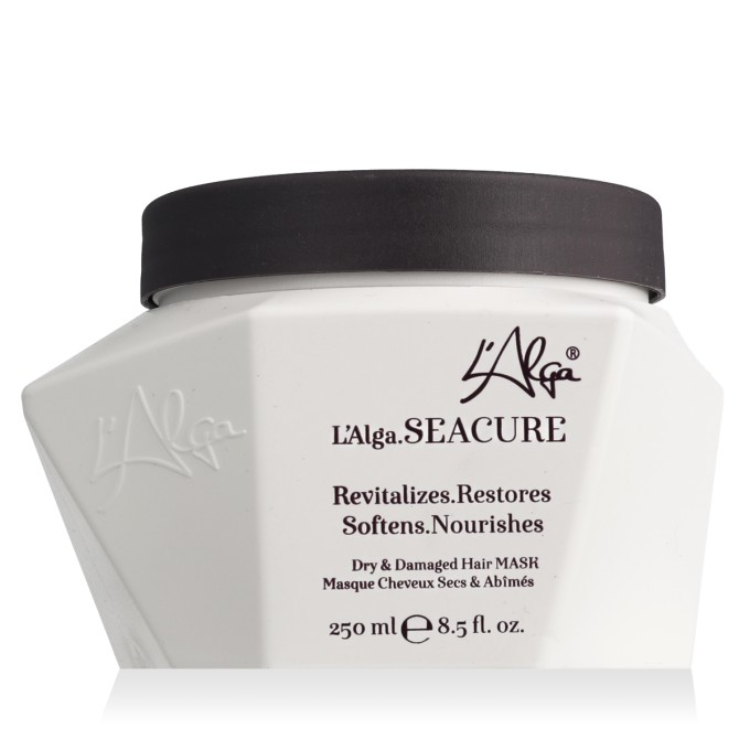L'Alga SEACURE Dry & Damaged plaukų kaukė, 250 ml
