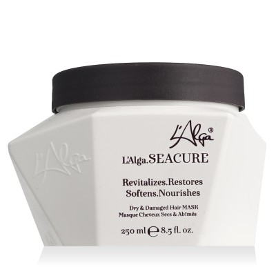 L'Alga SEACURE Dry & Damaged plaukų kaukė, 250 ml