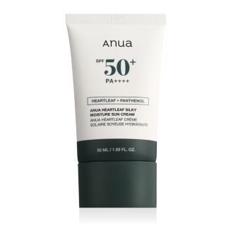 Anua Heartleaf Moisture Sun SPF 50+ PA++++ veido kremas su SPF, 50 ml 2
